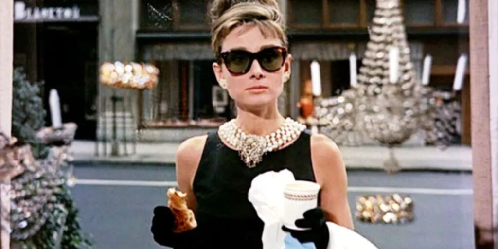 Audrey Hepburn óculos de celebridades