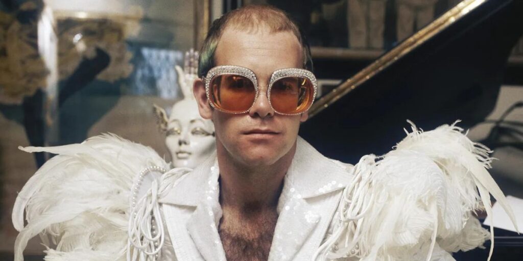 Elton John óculos de celebridades